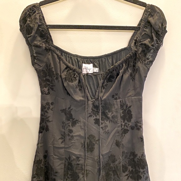 Princess Polly Black Devon Mini Dress NWT - Picture 2 of 4